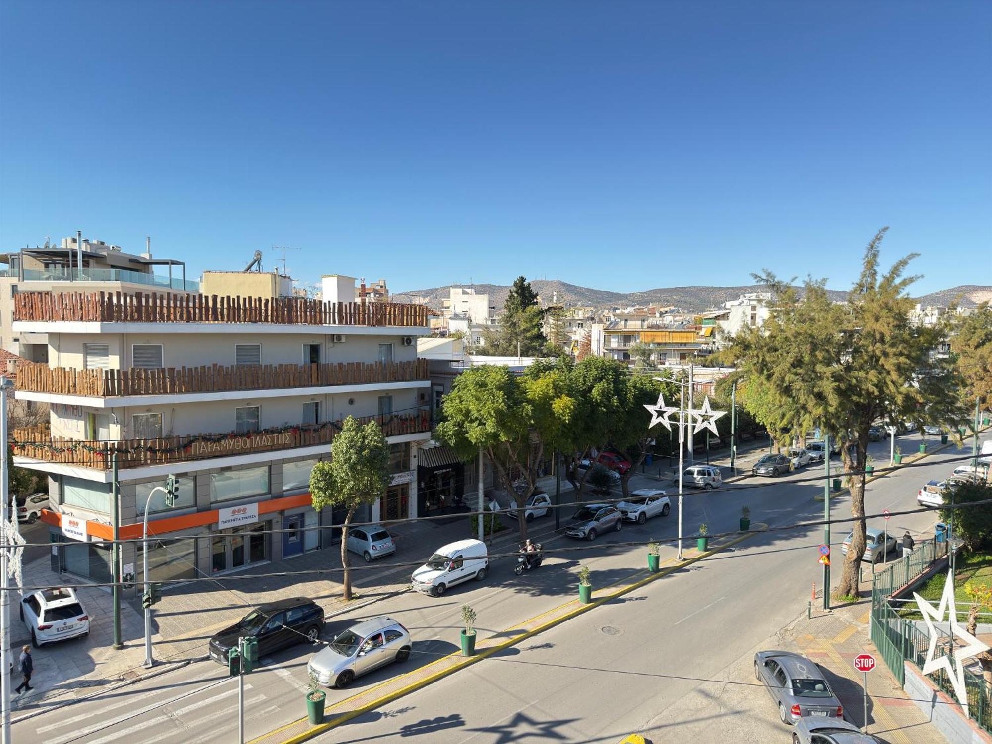 Sunny Home Private Jacuzzi Hydromassage Acropolis & Lycabettus Far View Parking 300M Metro Peristeri Atény Pokoj fotografie