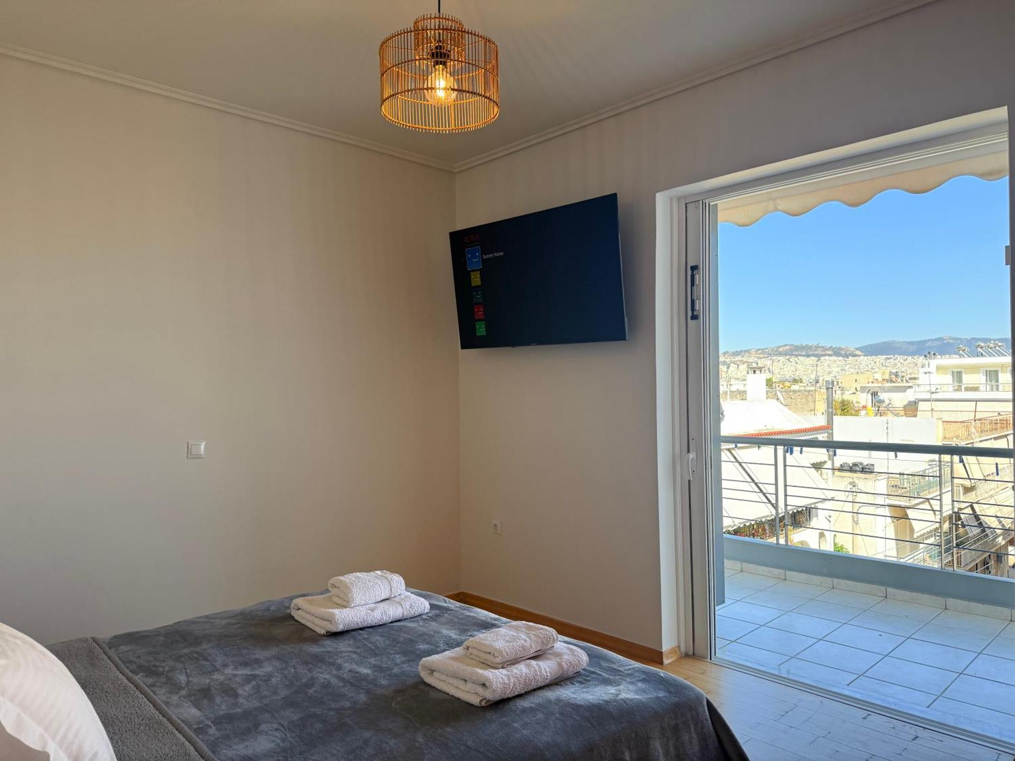 Sunny Home Private Jacuzzi Hydromassage Acropolis & Lycabettus Far View Parking 300M Metro Peristeri Atény Exteriér fotografie