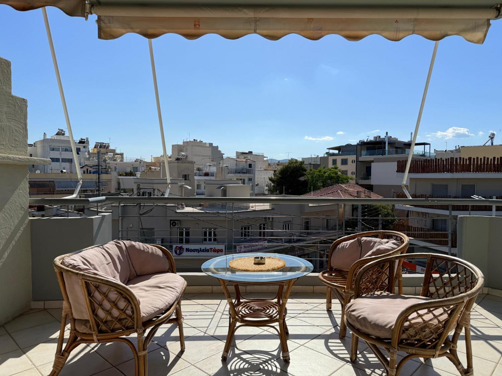 Sunny Home Private Jacuzzi Hydromassage Acropolis & Lycabettus Far View Parking 300M Metro Peristeri Atény Exteriér fotografie